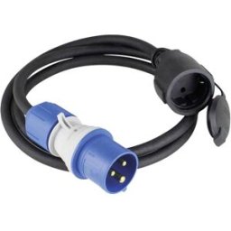 AS Schwabe 61408 Câble adaptateur CEE 16 A 3 pôles 230 V 1 pc(s)