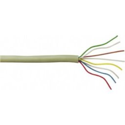 BKL Electronic 1507002/50 Câble téléphone J-Y(ST)Y 4 x 2 x 0.6 mm gris 50 m