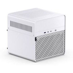 mini-tour Jonsbo N2 Mini-ITX Boîtier PC, Boîtier gaming blanc