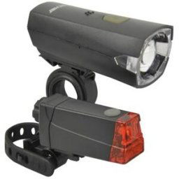 FISCHER Kit d'éclairage LED pour vélo 20 Lux
