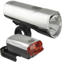 FISCHER Kit d'éclairage LED pour vélo 20/10 Lux