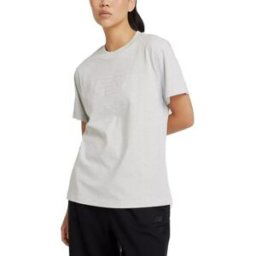 T-shirt New Balance EMBOSSED LOGO JERSEY T-SHIR Gris