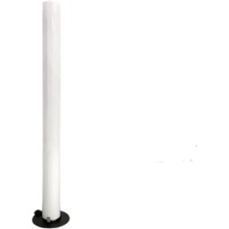 Lampadaire Stylos d'Achille Castiglioni pour Flos blanc 37x37x177