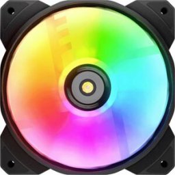 Cougar CGR-CF-MHP12HB3-RGB Ventilateur pour PC noir, blanc (l x H x P) 120 x 28 x 120 mm