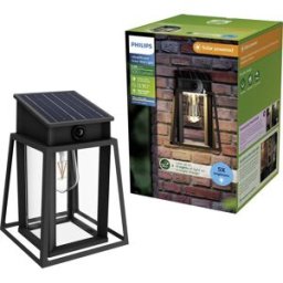 Philips LED Lysin 929004632801 Applique solaire extérieure avec détecteur de mouvement LED 3.2 W noir