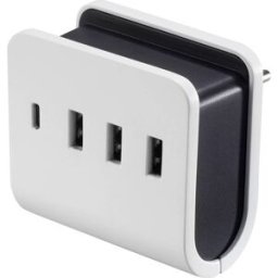 VOLTCRAFT UC-4ACX001 Chargeur USB 24 W intérieure Courant de sortie (max.) 4.8 A 4 x 1x USB-C®, 3x USB-A