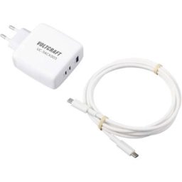 VOLTCRAFT UC-3ACX003 Chargeur USB 120 W intérieure Courant de sortie (max.) 5 A 3 x 1x USB-A, 2x USB-C® GaN