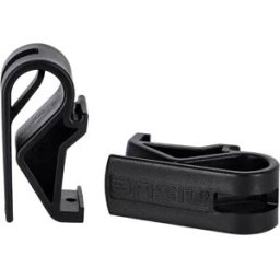 Crochets Basil Hook-On system Sports 2 unités Noir