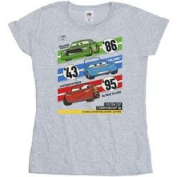 T-shirt Disney Cars Piston Cup Champions Gris
