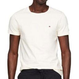 T-shirt Tommy Hilfiger MW0MW34375 Blanc