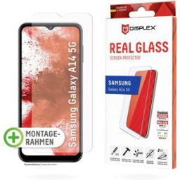 DISPLEX Real Glass Verre de protection décran Samsung Galaxy A14, Galaxy A14 5G 1 pc(s) résistant aux éraflures, anti-traces de doigts 01800