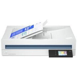 HP scanjet pro n4600 fnw1 scanner à plat et chargeur automatique 1200 x 1200 dpi a5 blanc