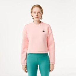 Lacoste Logo Crew Neck Jumper Arbre de cerisier 6 (34) Female