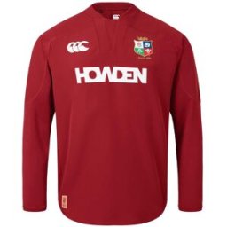 Canterbury British And Irish Lions Drill Top 2025 Adults Dahlia rouge 2XL Male