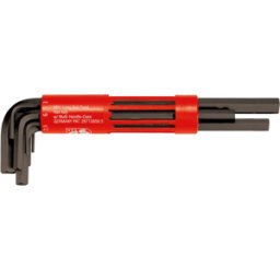 Jeu de clés mâles brunies longues, 6 pans en pouces KS TOOLS 151.2701