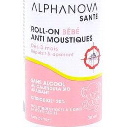 Alphanova Anti Mosquitos Alphanova Santé Roll-On Bébé Anti Moustiques 30ml