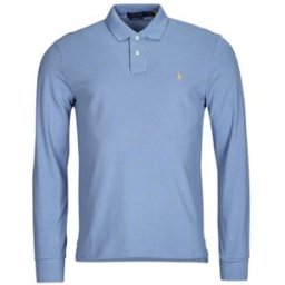 Polo Polo Ralph Lauren POLO COUPE DROITE EN COTON BASIC MESH Bleu