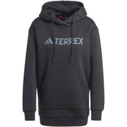 Adidas Terrex Logo Hoodie Womens Noir 16 (XL) Female