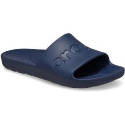 Crocs Logo Slides Adults Marine 5 (38-39) Unisex
