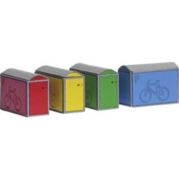 Busch 1988 H0 4 boîtes de vélo kit