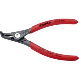 Knipex 49 21 A01 Pince pour circlips Adapté pour (pinces pour circlips) circlips extérieurs 3-10 mm Forme de la panne (détails) coudée 90°