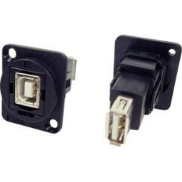 Adaptateur USB 2.0 type B femelle vers USB 2.0 type A femelle Cliff CP30207N 1 pc(s)