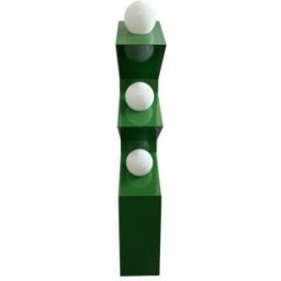 Lampadaire Axel Chay x Monoprix vert 16x21x100