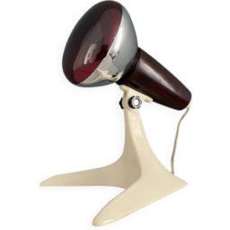 Lampe vintage Osram Theratherm, Allemagne 1960 bordeaux 22x26x27