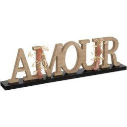 3S. x Home Mot à poser AMOUR en bois unisex