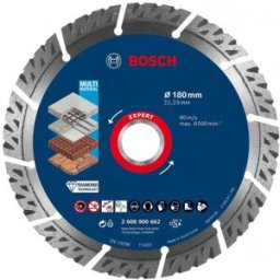 Bosch Disque a tronçonner diamanté EXPERT MultiMaterial 180x2,4x12mm 2608900662