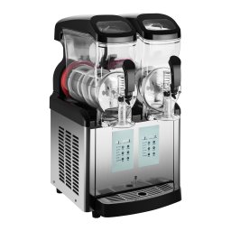 Machine à granitas - 2 x 8 litres - Fonction crème glacée