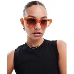 A.Kjaerbede - Kaws - Lunettes de soleil carrÃ©es - Ambre brÃ»lÃ©-Marron Marron No Size female
