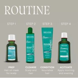 Weleda Rosemary shampoing revitalisant 250 ml
