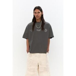 Pull&Bear T-Shirt Arcane Gris anthracite L male