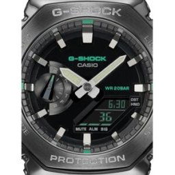 Montre Casio GM-2100CB-3AER, Quartz, 44mm, 20ATM Argenté