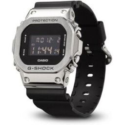Montre Casio GM-5600U-1ER, Quartz, 43mm, 20ATM Argenté