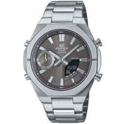 Montre Casio ECB-S10D-8AEF, Quartz, 43mm, 10ATM Argenté