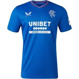 Castore Rangers Home Shirt 2023 2024 Adults Bleu S Male