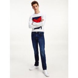Tommy Hilfiger Core Slim Bleeker Bridger Jean Indigo 1BS 36W L Male