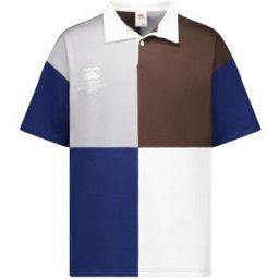 Canterbury Harlequin Short Sleeve Rugby Shirt Adults Multiple 2XL Male