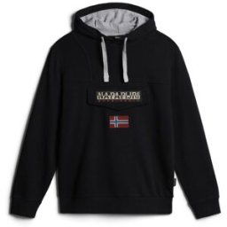 Napapijri Logo Hoodie Noir XL Male