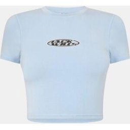 Jack Wills Logo Baby Tee Bleu doux 6 (2XS) Female