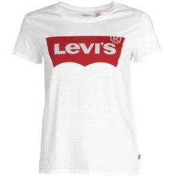 Levis Logo T Shirt Blanc 12 (M) Female