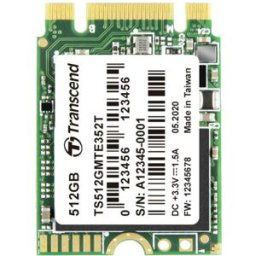 Transcend MTE352T 512 GB SSD interne NVMe PCIe M.2 22330 PCIe NVMe 3.0 x2 industriel TS512GMTE352T