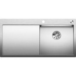 Blanco Claron 5 s-if évier 521625 100x51cm, Inox , droite, télécommande de vidange PushControl