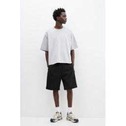 Pull&Bear Bermuda Jogger Interlock Noir L male