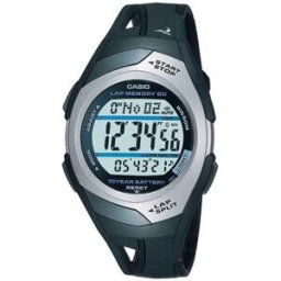 Montre Casio STR-300C-1VEF, Quartz, 35mm, 5ATM Noir