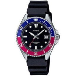 Montre Casio MDV-10-1A2VEF, Quartz, 38mm, 5ATM Argenté