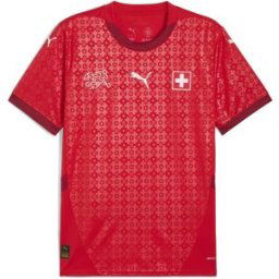 Puma Switzerland Home Shirt 2025 Adults Rouge M Male