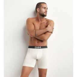 DIM Boxer homme en microfibre à coutures plates Beige Dim Icons Essentiel Beige 2
